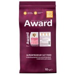 Купить Сухой корм AWARD Healthy growth для котят, с индейкой, курицей, рыбьим жиром и льном, 10 кг AWARD в Калиниграде с доставкой (фото)
