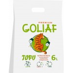 Купить Комкующийся соевый наполнитель для кошачьего туалета Goliaf Premium ТОФУ Зелёный чай, смываемый, 6 л Goliaf в Калиниграде с доставкой (фото)