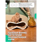 Купить Когтеточка-лежанка из гофрокартона Тумяу Айс для кошек, 65 х 25 х 22 см., цвет в ассортименте Тумяу в Калиниграде с доставкой (фото 14)