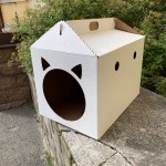 Купить Домик для кошки картонный Тумяу мини, 32 х 22 х 22 см Тумяу в Калиниграде с доставкой (фото 4)
