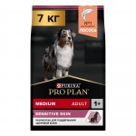 Купить Purina Pro Plan OPTIDERMA для собак средних пород с чувствительной кожей, с лососем 7 кг Pro Plan в Калиниграде с доставкой (фото)