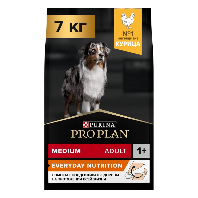 Купить Purina Pro Plan OPTIBALANCE для собак средних пород с высоким содержанием курицы, 7 кг Pro Plan в Калиниграде с доставкой (фото)