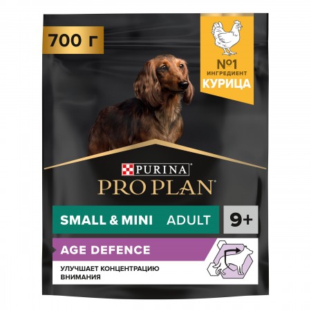 Purina Pro Plan OPTIAGE для мелких и карликовых собак с чувствительной кожей, курица рис, 700 г