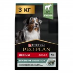 Купить Purina Pro Plan OPTIDIGEST для собак средних пород с чувствительным ЖКТ, ягнёнок рис, 3 кг Pro Plan в Калиниграде с доставкой (фото)