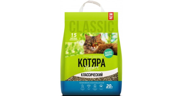 🥇639 р. – Наполнитель для кошачьего туалета Котяра классический ...