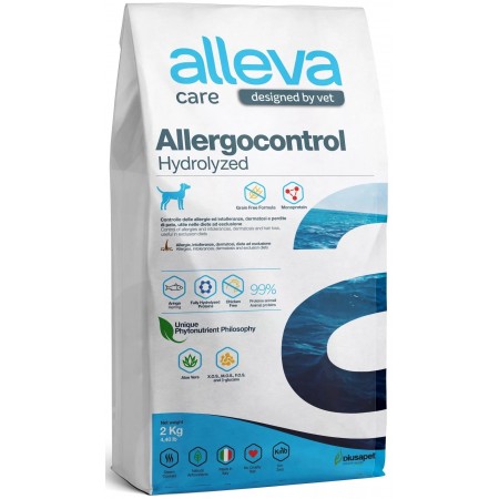 Alleva Care Dog Allergocontrol сухой диетический корм для взрослых собак при аллергии, 2 кг