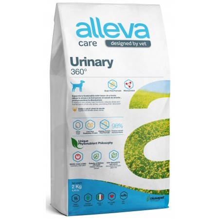 Alleva Care Dog Adult Urinary 360° диета для взрослых собак при МКБ, 2 кг