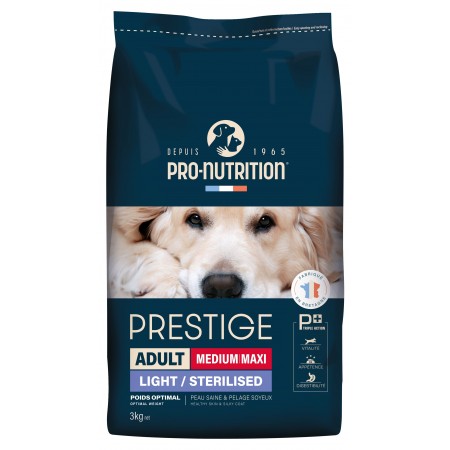 Сухой корм для собак Pro-Nutrition Flatazor Prestige Dog Adult LIGHT &/OR STERILIZED, 3 кг