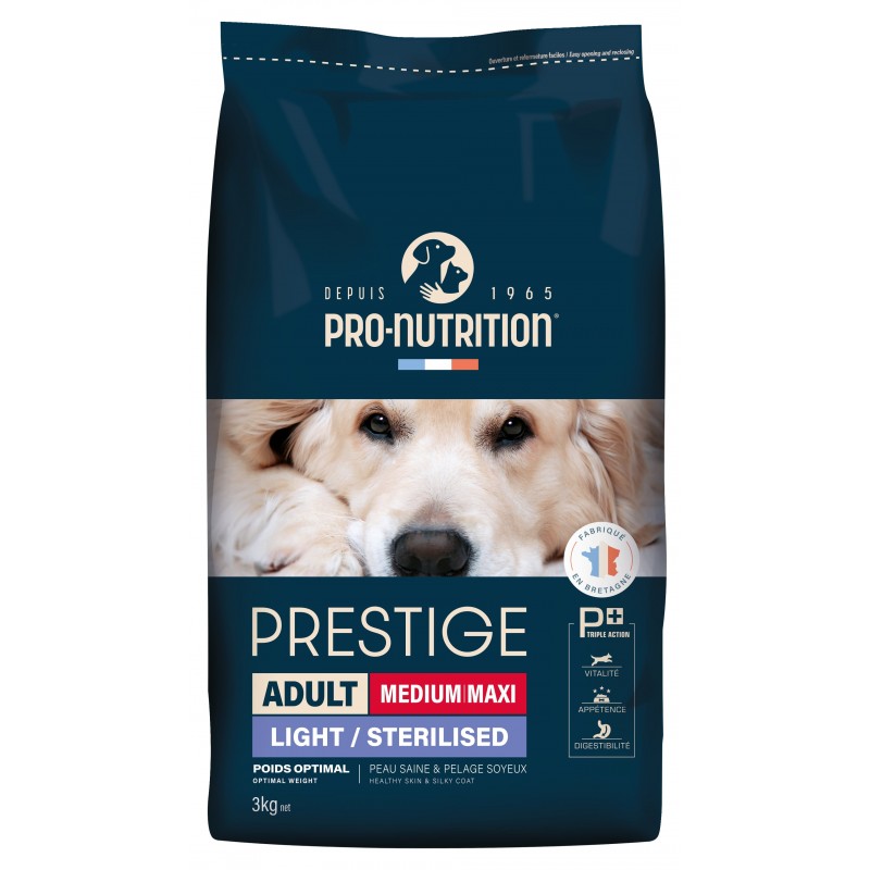 Купить Сухой корм для собак Pro-Nutrition Flatazor Prestige Dog Adult LIGHT &/OR STERILIZED, 3 кг Flatazor в Калиниграде с доставкой (фото)