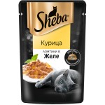 Купить Sheba Влажный корм для взрослых кошек, Ломтики в желе с курицей, 75 гр Sheba в Калиниграде с доставкой (фото 4)