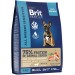 Brit Premium Dog Sensitive с лососем и индейкой для взрослых собак всех пород с чувствительным пищеварением, 3 кг