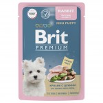 Купить Консервы Brit Premium кролик с цукини в соусе для щенков мини-пород, 85 гр Brit в Калиниграде с доставкой (фото 2)