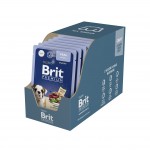 Купить Консервы Brit Premium телятина в соусе для щенков всех пород, 85 гр Brit в Калиниграде с доставкой (фото 5)