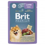 Купить Консервы Brit Premium ягненок с морковью в соусе для собак мини-пород с чyвствительным пищеварением, 85 гр Brit в Калиниграде с доставкой (фото 2)