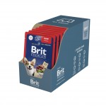 Купить Консервы Brit Premium говядина в соусе для взрослых собак всех пород, 85 гр Brit в Калиниграде с доставкой (фото 5)