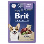 Купить Консервы Brit Premium ягненок в соусе для взрослых собак всех пород, 85 гр Brit в Калиниграде с доставкой (фото 2)