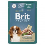 Купить Консервы Brit Premium утка с яблоком в соусе для взрослых собак мини-пород, 85 гр Brit в Калиниграде с доставкой (фото 2)