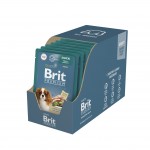 Купить Консервы Brit Premium утка с яблоком в соусе для взрослых собак мини-пород, 85 гр Brit в Калиниграде с доставкой (фото 5)