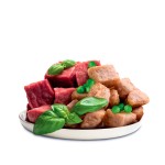 Купить Консервы Brit Premium телятина с зеленым горошком в соусе для взрослых собак мини-пород, 85 гр Brit в Калиниграде с доставкой (фото 1)