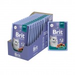 Купить Консервы Brit Premium утка с яблоками в желе для взрослых стерилизованных кошек, 85 г Brit в Калиниграде с доставкой (фото 12)
