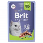 Купить Консервы Brit Premium для взрослых кошек ягненок в желе, 85 г Brit в Калиниграде с доставкой (фото 7)