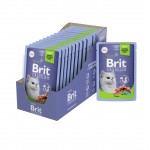 Купить Консервы Brit Premium для взрослых кошек ягненок в желе, 85 г Brit в Калиниграде с доставкой (фото 12)