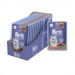 Купить Консервы Brit Premium ассорти из птицы в желе для взрослых кошек, 85 г Brit в Калиниграде с доставкой (фото 12)
