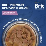 Купить Консервы Brit Premium для котят кролик в желе, 85 г Brit в Калиниграде с доставкой (фото 1)