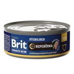 Купить Brit Premium by Nature консервы с мясом перепёлки для стерилизованных кошек, 100 гр Brit в Калиниграде с доставкой (фото)