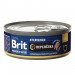 Brit Premium by Nature консервы с мясом перепёлки для стерилизованных кошек, 100 гр