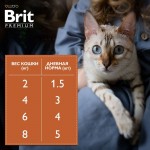 Купить Консервы Brit Premium лосось в соусе для взрослых стерилизованных кошек, 85 г Brit в Калиниграде с доставкой (фото 4)