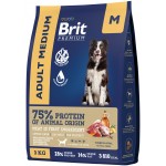 Купить Brit Premium Dog Adult Medium с индейкой и телятиной для взрослых собак средних пород, 3 кг Brit в Калиниграде с доставкой (фото 7)