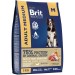 Brit Premium Dog Adult Medium с индейкой и телятиной для взрослых собак средних пород, 3 кг