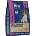 Brit Premium Dog Adult Small с курицей для взрослых собак мелких пород, 3 кг