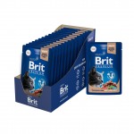 Купить Консервы Brit Premium куриная печень в соусе для взрослых стерилизованных кошек, 85 г Brit в Калиниграде с доставкой (фото 10)