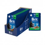 Купить Brit Premium Пауч для взрослых стерилизованных кошек цыпленок в соусе, 85 г Brit в Калиниграде с доставкой (фото 11)