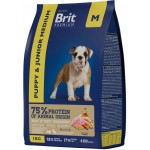 Купить Brit Premium Dog Puppy and Junior Medium с курицей для щенков средних пород, 1 кг Brit в Калиниграде с доставкой (фото 8)