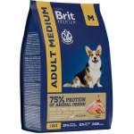 Купить Brit Premium Dog Adult Medium с курицей для взрослых собак средних пород, 1 кг Brit в Калиниграде с доставкой (фото 7)