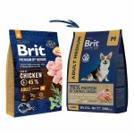 Купить Brit Premium Dog Adult Medium с курицей для взрослых собак средних пород, 1 кг Brit в Калиниграде с доставкой (фото 4)