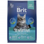 Купить Brit Premium Cat Sensitive с индейкой и ягненком для кошек с чувствительным пищеварением, 800 гр Brit в Калиниграде с доставкой (фото 11)