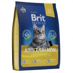 Купить Brit Premium Cat Adult Salmon с лососем для взрослых кошек, 400 гр Brit в Калиниграде с доставкой (фото 11)