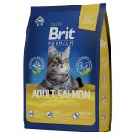 Купить Brit Premium Cat Adult Salmon с лососем для взрослых кошек, 800 гр Brit в Калиниграде с доставкой (фото 12)