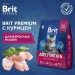Brit Premium Cat Adult Chicken с курицей для взрослых кошек, 8 кг