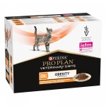 Купить Purina Pro Plan Veterinary diets OM, корм для кошек при ожирении, курица, 85 г Pro Plan Veterinary Diets в Калиниграде с доставкой (фото 14)