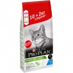 Купить Промопак: Pro Plan OPTIRENAL для взрослых стерилизованных кошек, с кроликом, 10 кг + 2 кг В ПОДАРОК Pro Plan в Калиниграде с доставкой (фото)