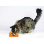 Купить M-PETS Лизательный коврик для домашних животных, размер М, 21x21x1 см, цвет оранжевый M-Pets в Калиниграде с доставкой (фото 2)