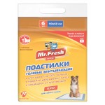 Купить Подстилки Mr.Fresh Expert Super гелевые впитывающие, для собак и кошек, 90х60 см, 6 шт. Mr.Fresh в Калиниграде с доставкой (фото 3)