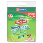 Купить Подстилки Mr.Fresh Expert Start гелевые впитывающие, для собак и кошек, 40х60 см, 15 шт. Mr.Fresh в Калиниграде с доставкой (фото 2)