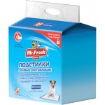 Купить Подстилки Mr.Fresh Expert Regular гелевые впитывающие, для собак и кошек, 60х60 см, 24 шт. Mr.Fresh в Калиниграде с доставкой (фото 2)