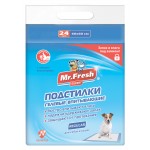 Купить Подстилки Mr.Fresh Expert Regular гелевые впитывающие, для собак и кошек, 60х60 см, 24 шт. Mr.Fresh в Калиниграде с доставкой (фото 3)
